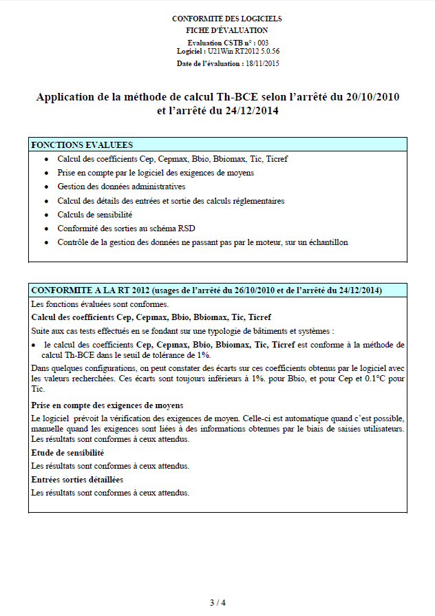 Certification du logiciel (3/4)